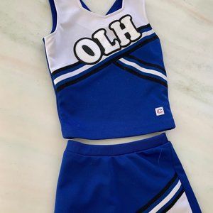 Little Girls Cheerleading Uniform/Costume